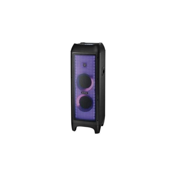 Caixa de Som Gradiente Extreme Colors Full Led - Preto