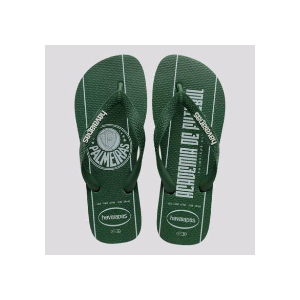 Chinelo Havaianas Palmeiras Escudo Verde - Verde