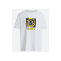 Camiseta Relaxed em Meia Malha Malhão com Estampa Smiley Skating Branco