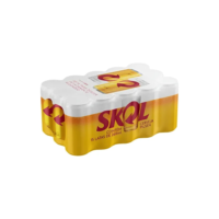 Cerveja Skol Pilsenloira lata 269ml 15 u