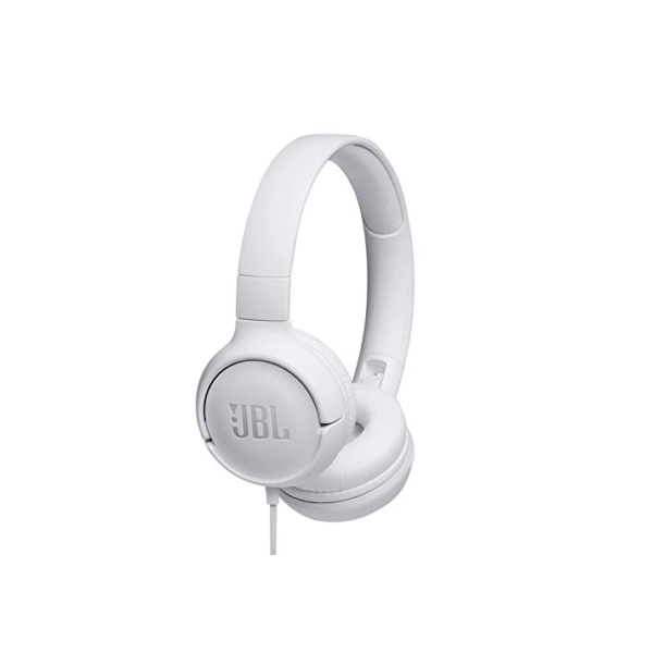 JBL, Fone de Ouvido, Tune 500, Com Fio - Branco