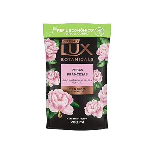 Lux Sabonete Liquido Rosas Francesas 200Ml Refil