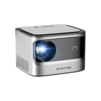 Projetor BYINTEK X25 Real 4K 1080P Full HD Autofoco 900ANSI, Smart Wifi Projetor Alto-falantes estéreo Hi-Fi para Home Theater/Filme ao ar livre/Negócios/Ensino em PowerPoint
