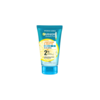 Garnier Uniform & Matte, Gel de Limpeza Facial com Ácido Salicílico e Vitamina C, Combate Cravos e Espinhas, Reduz a oleosidade e Controle da Pele Acneica, 150g
