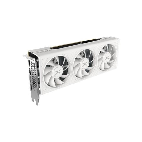 Placa de Vídeo XFX Speedster QICK308 Radeon RX 7600 White AMD Edition, 8GB, GDDR6, 128-bit - RX-76PQICKWY