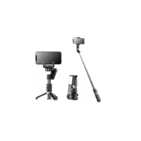 Gimbal Estabilizador Com Reconhecimento Facial Tripe 360° Panoramic Shot Com Led APP Ate 250G De Celular Q18