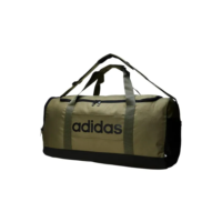 Mala Urbana Masc/femi Duffel Linear Em Poliéster adidas Cor Olive Strata / Black Desenho do tecido Liso