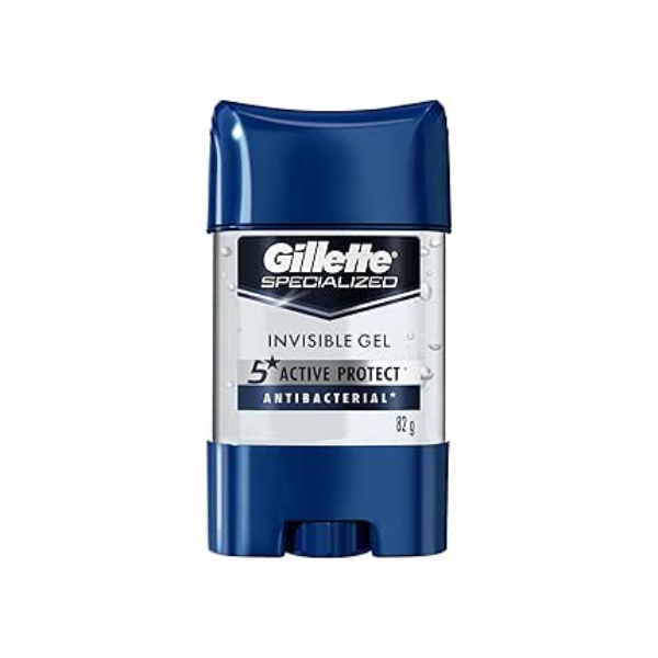 Gillette Desodorante Gel Antitranspirante Antibacterial 82G