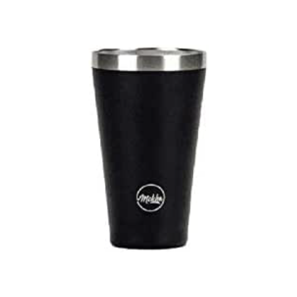 COPO TÉRMICO PARA CERVEJA MOKHA 473ML - Estilo Stanley Cor: PRETO