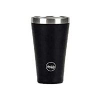 COPO TÉRMICO PARA CERVEJA MOKHA 473ML - Estilo Stanley Cor: PRETO