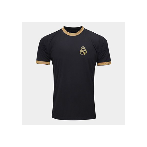 Camisa Real Madrid Masculina - Preto