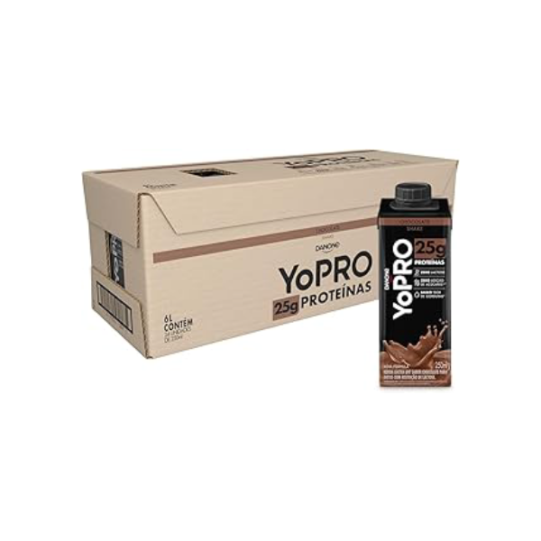 Pack YoPRO Bebida Láctea UHT Chocolate 25g de Proteínas 250ml - 24 unidades