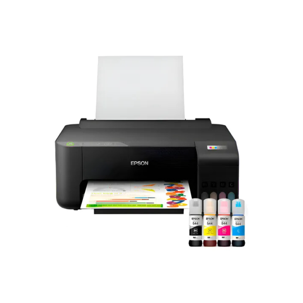 Impressora Epson Ecotank L1250 Tanque De Tinta Colorida Cor Preto