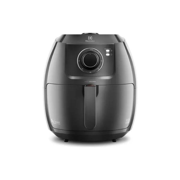 Air fryer Fritadeira Sem Óleo Elétrica Electrolux 6,5L Family Cesto Removível Com Timer 1700W de potência EAF50 Grafite Efficient Por Rita Lobo