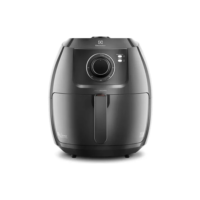 Air fryer Fritadeira Sem Óleo Elétrica Electrolux 6,5L Family Cesto Removível Com Timer 1700W de potência EAF50 Grafite Efficient Por Rita Lobo