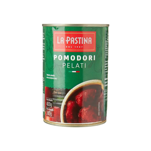 La Pastina Tomates Pelados 400G
