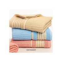 Kit 3 Toalha de Banho Banhão Luxo Gigante Tokio 140x75cm 100% Algodão Cores Sortidas