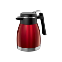Bule Térmico Quebec 1,2 Litro, Vermelho, BT5508-VM, Euro Home