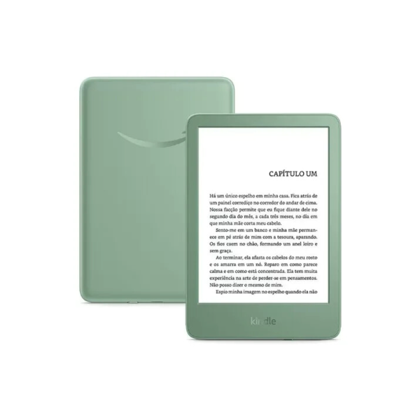 E-reader Kindle 11ª Geração Amazon Com 16gb, Luz Integrada - Verde