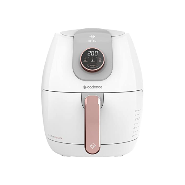 Fritadeira Sem Óleo 3L Cadence Dream Rosé Gold - 220V
