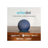 Echo Dot 5ª geração | O Echo Dot com o melhor som já lançado | Cor Azul