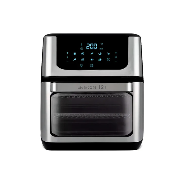 Fritadeira Air Fryer Oven Veronna Splendore Vaf1800d 4 Em 1 12 Litros Painel Digital 1700w Cor Preta