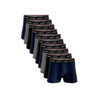 Kit 10 Cuecas Sandrini Boxer Polo 100% Algodão Box Masculinas (GG, SORTIDAS)