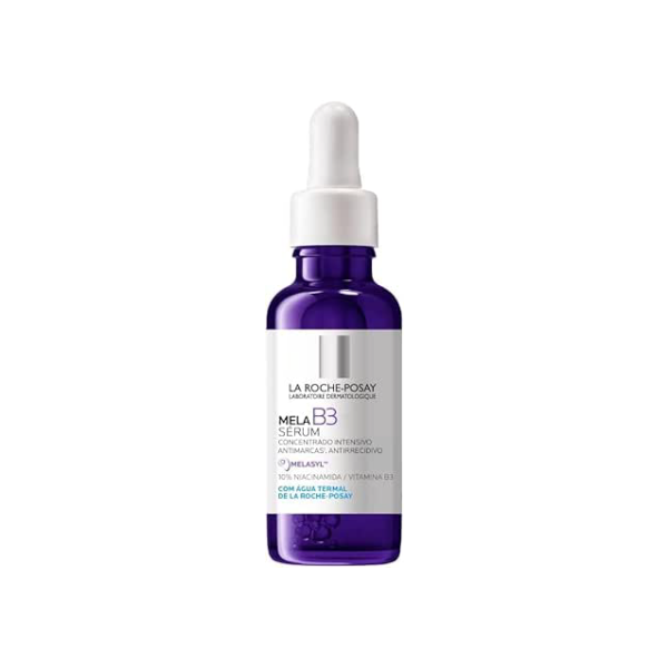 La Roche-Posay Mela B3 Sérum Antimanchas Concentrado, com Novo Ativo Melasyl™ e 10% Niacinamida, Corrige Manchas Solares e Pós-Acne, Previne Reaparecimento, 30ml