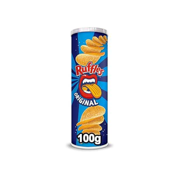Salgadinho a Base De Batata Original Ruffles Tira Onda Elma Chips Tubo 100G