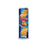 Salgadinho a Base De Batata Original Ruffles Tira Onda Elma Chips Tubo 100G