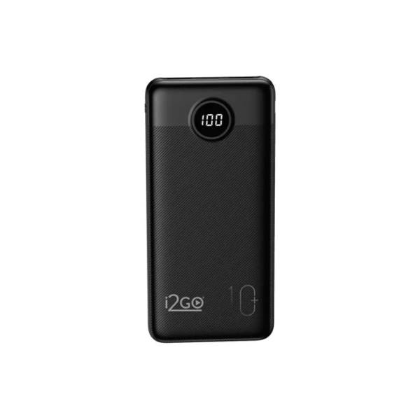 Carregador Portátil Power Bank Turbo i2GO 10000mah 20w Com Display Digital