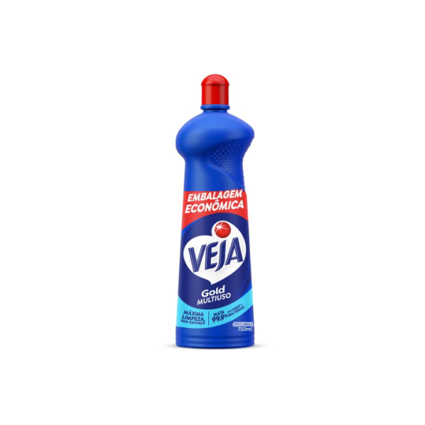 Veja Limpador Multiuso Gold Original 750Ml Embalagem Econômica
