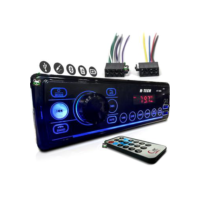 Rádio Som Automotivo Mp3 C/ Bluetooth 2 Usb's Aux Pen Drive - H-tech
