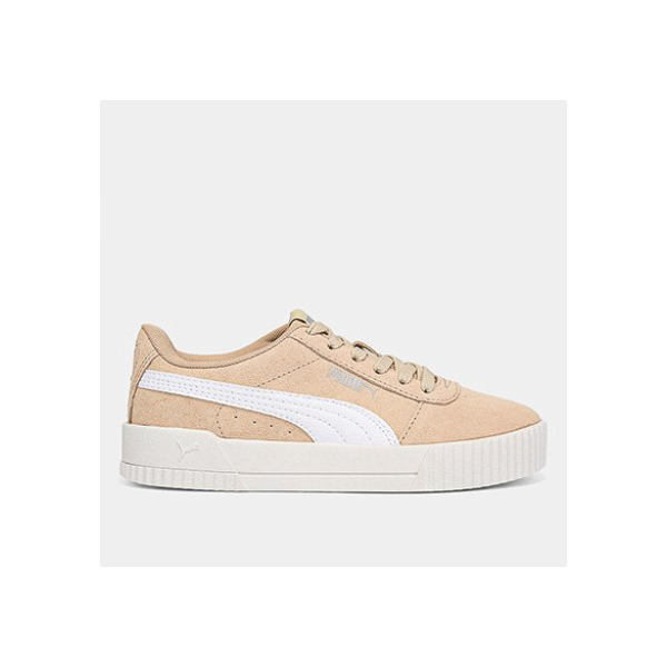 Tênis Puma Carina Bdp Feminino - Branco+Bege