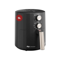 WAP Fritadeira Elétrica Air Fryer GRAND FAMILY 5 Litros, Temperatura Ajustável, Revestimento Antiaderente, 1500W 220V