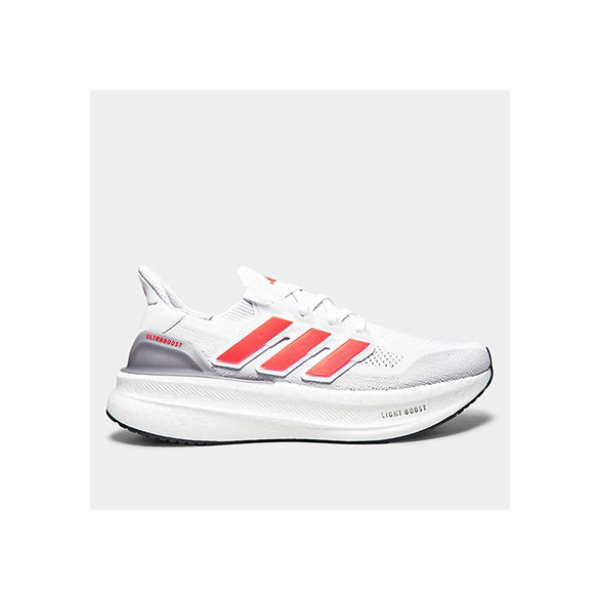 Tênis Adidas Ultraboost 5 Masculino - Branco+Laranja