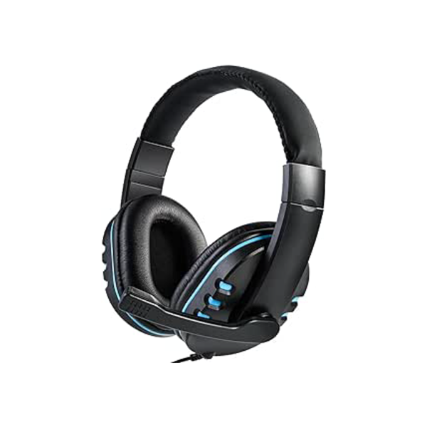 Headset Gamer Com Fio Microfone Fone de Ouvido Anti Ruído Headphone Entrada P3 Compatível com XBOX ONE, PS4, PS5 e PC