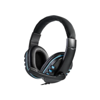 Headset Gamer Com Fio Microfone Fone de Ouvido Anti Ruído Headphone Entrada P3 Compatível com XBOX ONE, PS4, PS5 e PC