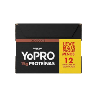 YoPRO Bebida Láctea UHT Chocolate 15g de proteínas 250ml - 12 unidades