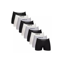 POLO STAR, Kit 10 Cueca Boxer Polo 100% Algodão Box Masculina Tamanho:GG;Cor:Sortida