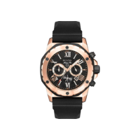 Bulova Relógio masculino 98B104 Marine Star Calendar em aço inoxidável
