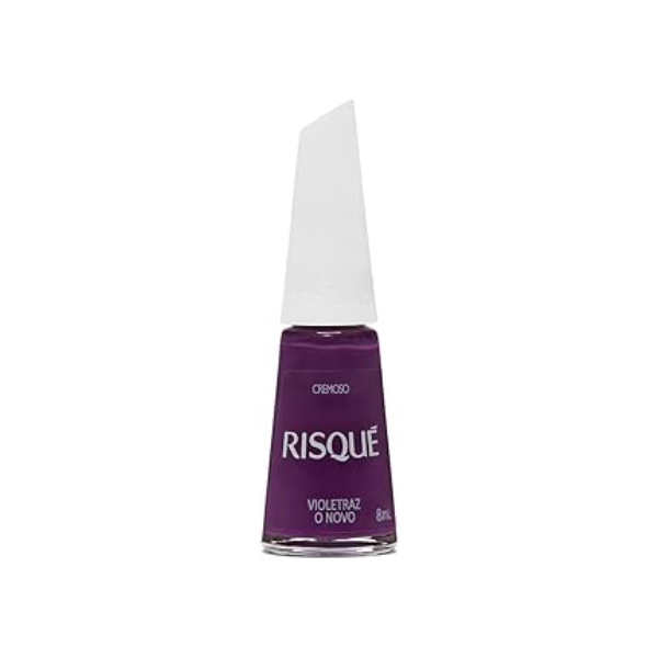 Risqué Esmalte Cremoso Violetraz O Novo 8Ml
