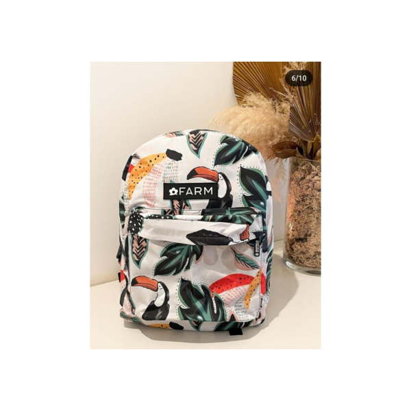 Mochila Estampada Escolar e para Viagem Grande Universitária Alça Com Regulagem