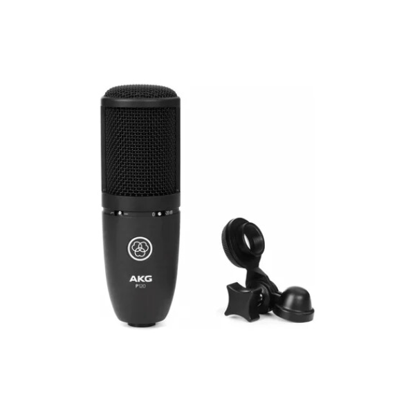 Microfone Com Fio Profissional Akg P120, Preto