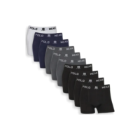 Kit 10 Cuecas Boxer Polo Wear Masculina Sem Costura