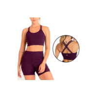 Kit Conjunto Short Zero Transparência Com Bolsos + Top Alça