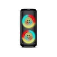 PHILIPS, Caixa de Som Bluetooth Party Speaker, TAX4000/78, com Luzes LED, entradas USB, Auxiliar, Microfone/Guitarra e Alça para Transporte