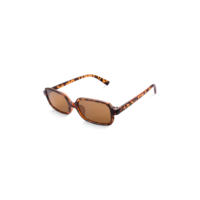 Óculos de Sol Retangular Ibiza Tortoise Clássico Retrô Unissex Proteção UV400 Premium Estilo Moderno