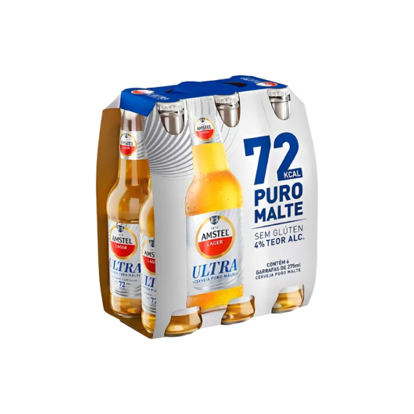 Cerveja Amstel Puro Malteloira 275ml 6 u