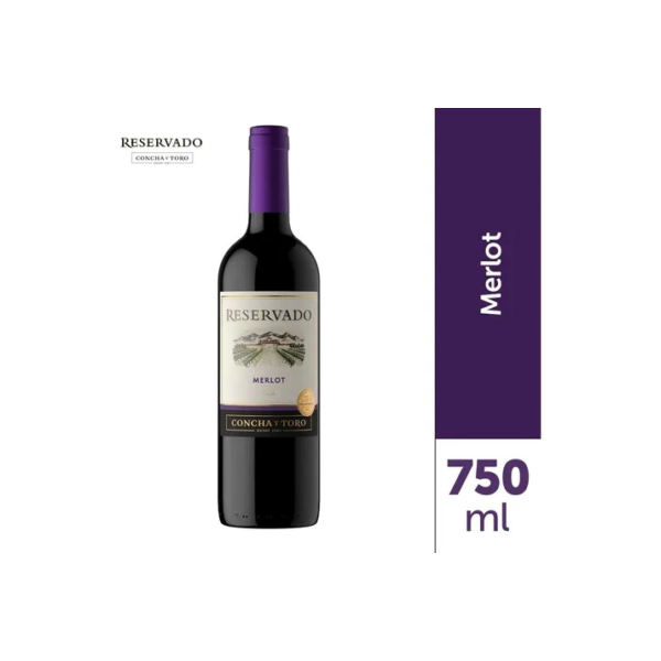 Vinho Chileno Tinto Concha Y Toro Reservado Merlot 750ml